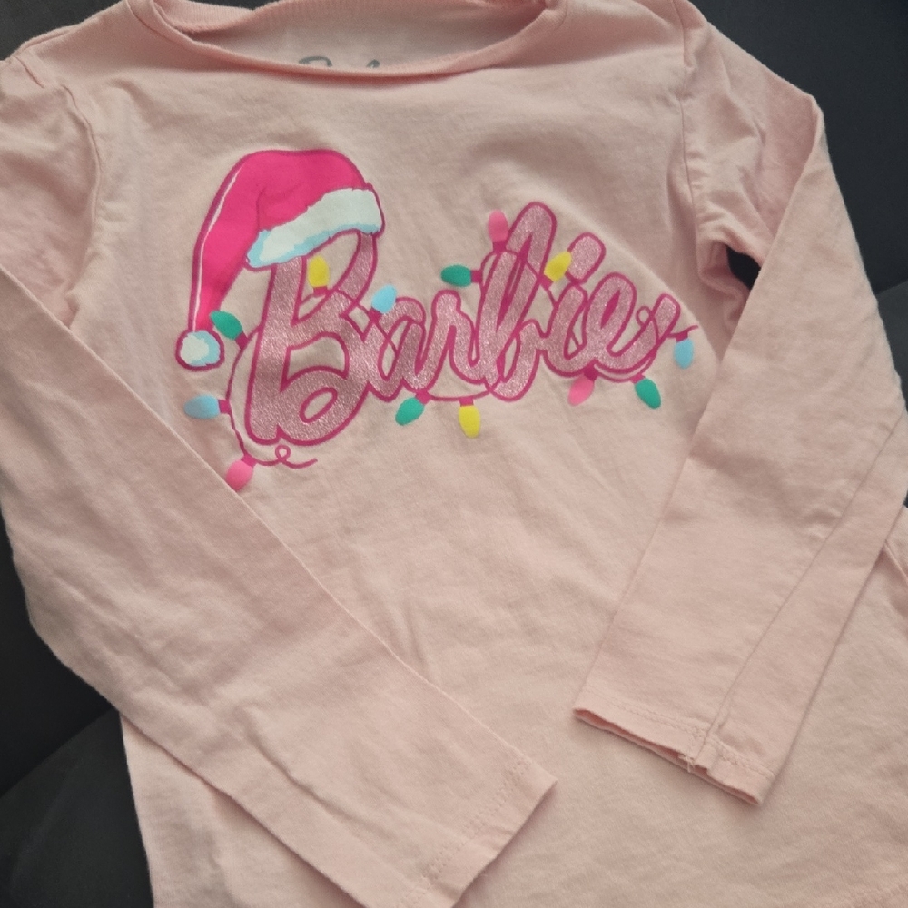 Carters Barbie Christmas shirt